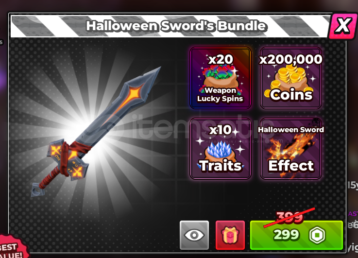 Hunty Zombie Halloween Sword's Bundle Hunty Zombie Halloween Sword's Bundle