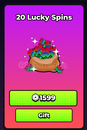 Hunty Zombie 20 Weapon Lucky Spin