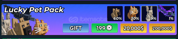 Hunty Zombie Lucky Pet Pack