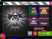 Hunty Zombie Chainsaw Dual Hunty Zombie Chainsaw Dual