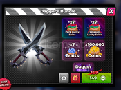 Hunty Zombie Dagger Bundle