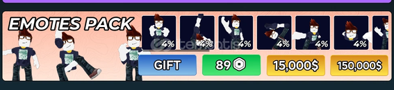 Hunty Zombie Emotes Pack