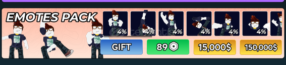 Hunty Zombie Emotes Pack