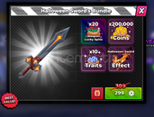 Hunty Zombie Halloween Swords Bundle