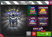 Hunty Zombie Joker Dual
