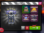 Hunty Zombie Joker Suit