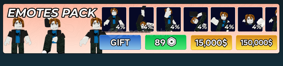 ⭐Hunty Zombie Emotes Pack⭐