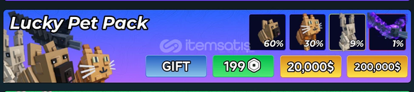 Hunty Zombie Lucky Pet Pack