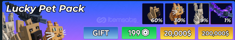 Hunty Zombie Lucky Pet Pack