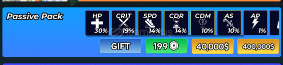 Hunty Zombie Passive Pack