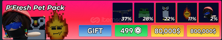 Hunty Zombie PFresh Pet Pack