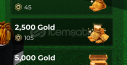 ⭐Legends Battlegrounds 2,500 Gold⭐