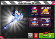 Hunty Zombie Sledge Rampage