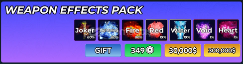 Hunty Zombie Weapon Effects Pack