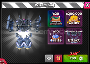 Hunty Zombie Wizard Suit