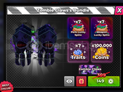 Hunty Zombie Zombie Claws Bundle 