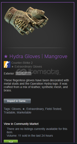 ★ Hydra Gloves | Mangrove Field-Tested