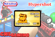 Hypershot > 130,000 Coins