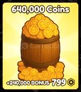 Hypershot 640K Coins