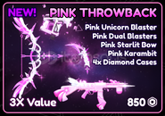 Hypershot Pink Throwback