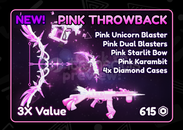 Hypershot Pink Throwback