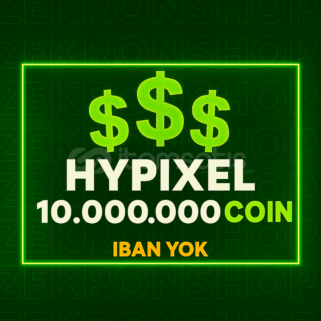 HYPİXEL 10M COİN!!!! HYPİXEL 10M COİN!!!!