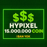 HYPİXEL 15M COİN!!!!