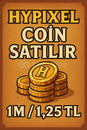 Hypixel Coin Satışı! ✨ 1M = 1.25 TL ✨ ⚡️ 