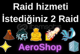 İstediğiniz 2 Raid | Blox Fruits