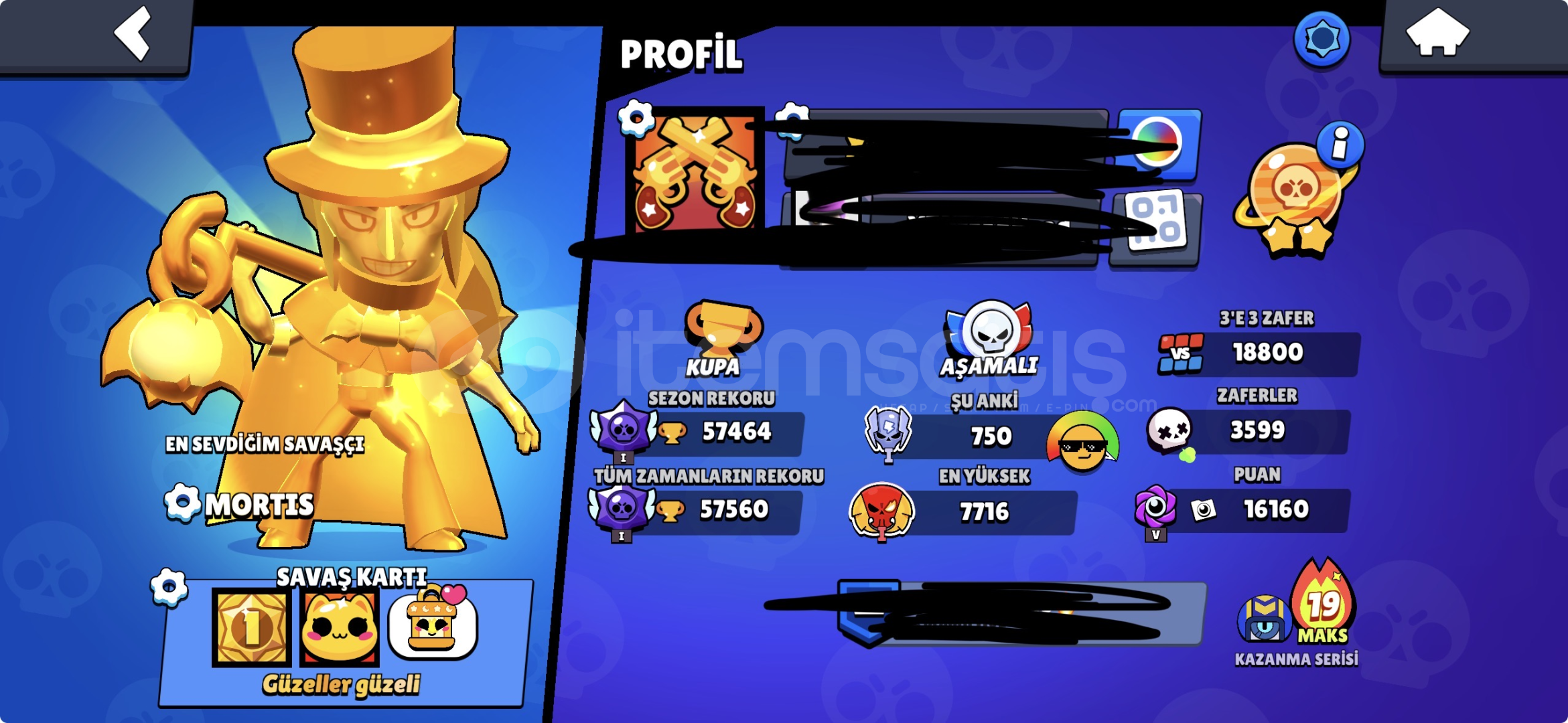 İçinde clash royale hesabıda var sağlam bs  İçinde clash royale hesabıda var sağlam bs