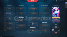 İçinde skinler ve vp bulunan hesap!