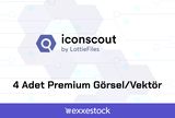 Iconscout 4 Adet Görsel - Hemen Teslim