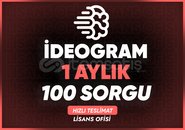 İdeogram - 1 Aylık 100 Üretim