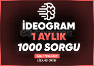 İdeogram - 1 Aylık 1000 Üretim