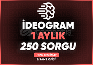 İdeogram - 1 Aylık 250 Üretim