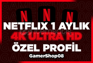 ⭐(KİŞİYE ÖZEL) Netflix 4K Ultra HD[4K + Garanti⭐