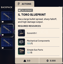 IL TORO TASLAK - BLUEPRINT