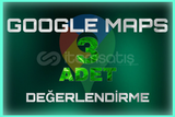 ⭐GOOGLE MAPS 3 ADET TÜRK YORUM⭐ EN UYGUN FİYATLA
