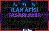 İLAN AFİŞİ HAZIRLANIR