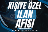 ✨İLAN AFİŞİ TASARIMI KİŞİYE ÖZEL✨