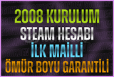 ⭐️İLK MAİL⭐️2008 KURULUMLU STEAM HESABI⭐️