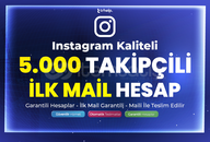 [ İlk Mail ✅ ] 5.000 Takipçili Hesap | IG 