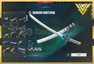 ✨[İLK MAİL]7 Bıçak 45 Animasyonlu Silah✨