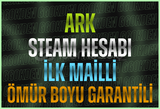 ⭐️İLK MAİL⭐️ARK STEAM HESABI