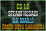 ⭐️İLK MAİL⭐️CS 1.6 STEAM HESABI