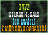 ⭐️İLK MAİL⭐️DAYZ STEAM HESABI