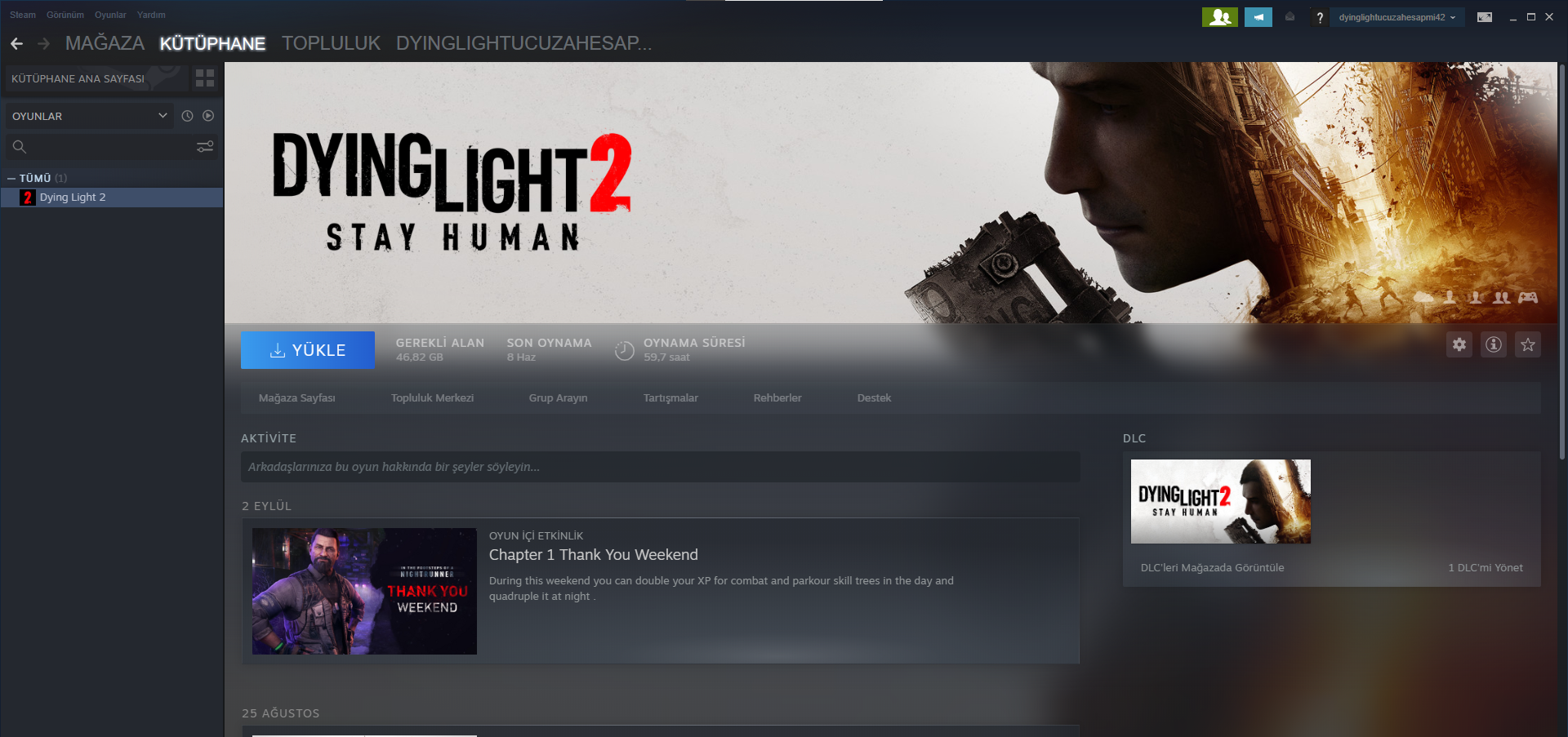 İLK MAİL Dying Light 2 Stay Human İLK MAİL Dying Light 2 Stay Human