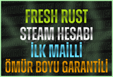 ⭐️İLK MAİL⭐️FRESH RUST STEAM HESAP