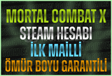 ⭐️İLK MAİL⭐️MORTAL COMBAT X STEAM HESABI