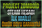 ⭐️İLK MAİL⭐️PROJECT ZOMBOİD STEAM HESABI